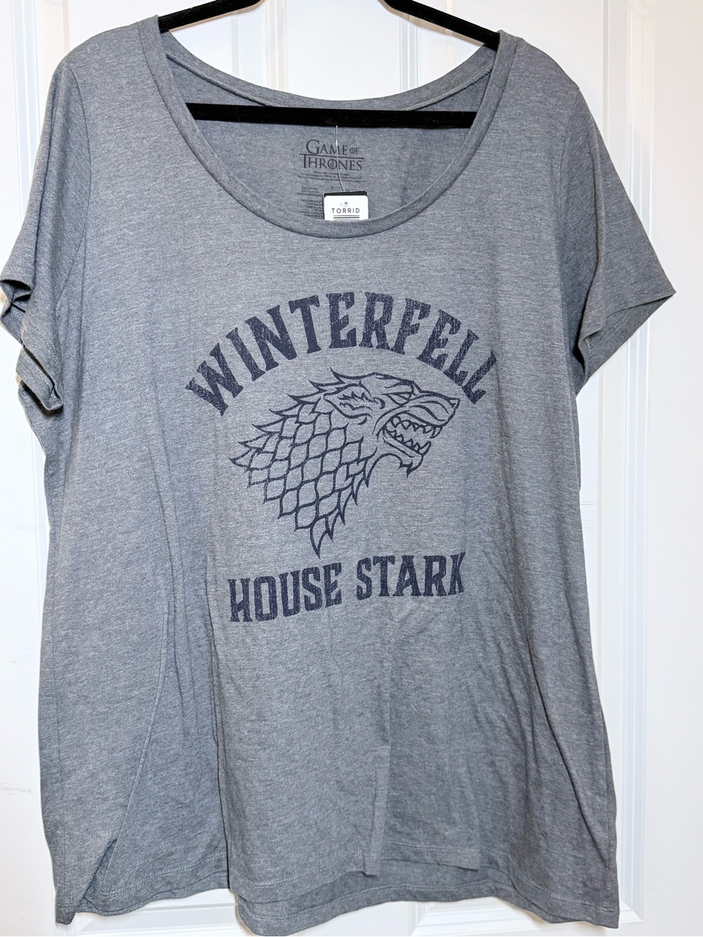 torrid Gray Winterfell House Stark Graphic Tee